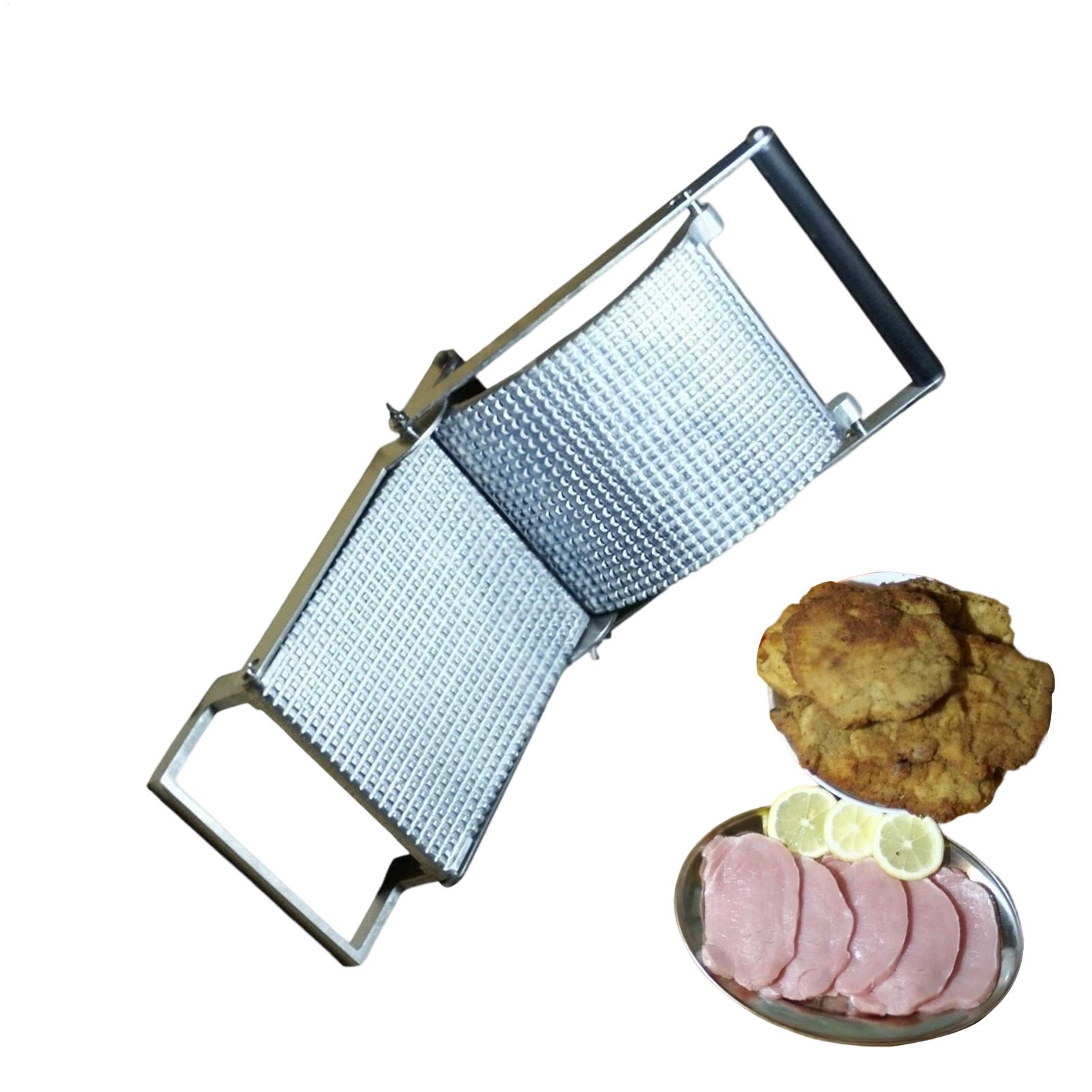 Meal Prep Manual - Fleischklopfer aus Edelstahl, manuelles Küchengerät, Fleischklopfer