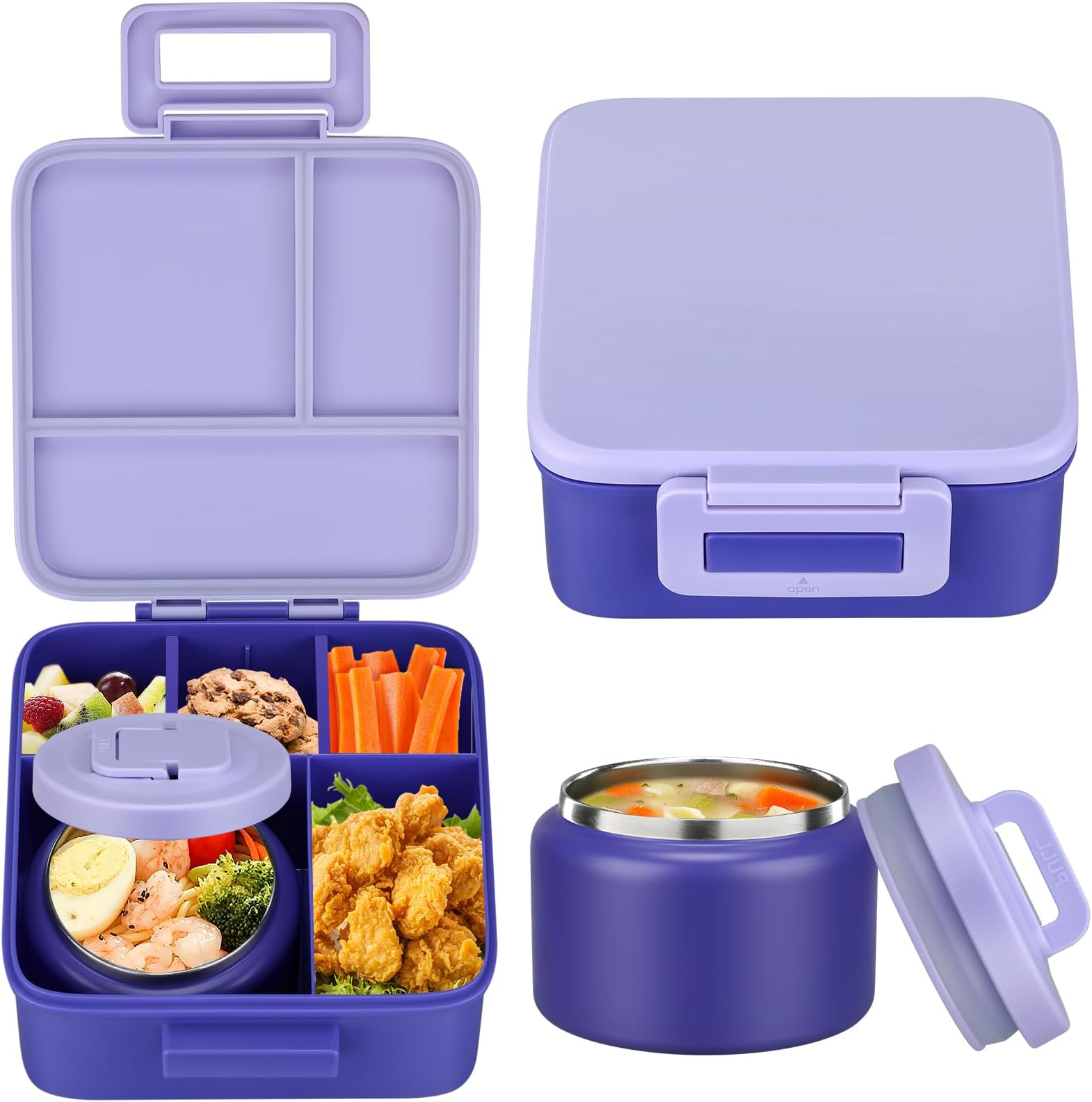 Meal Prep Kits - 1 Set Bento-Lunchbox für Kinder mit