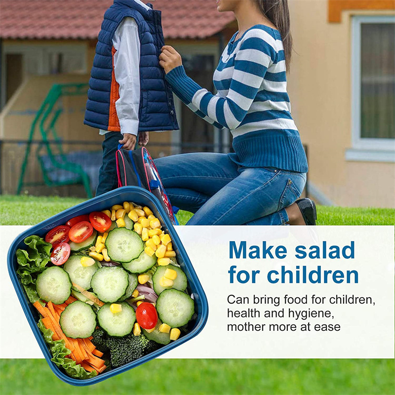 Tragbarer Salat-Lunchbehälter, – Salad Container Jar Bewertung und Preis