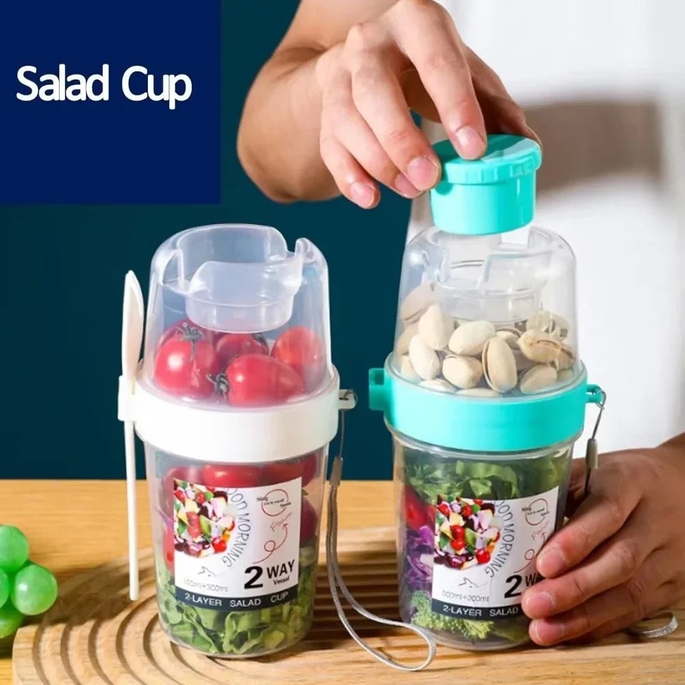 Tragbare Salat Tasse Frühstück – Salad Container Jar Bewertung und Preis
