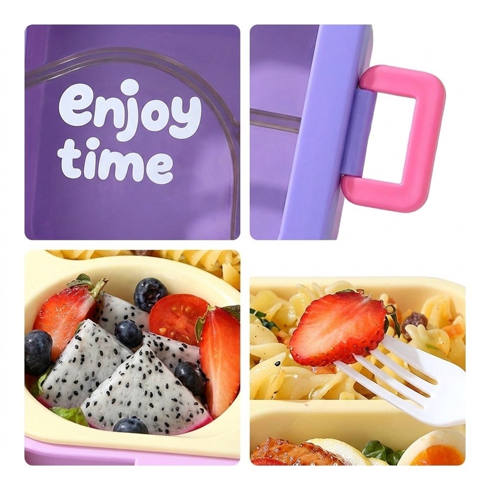 Edelstahl-Bento-Box mit 3 Fäch – Meal Prep Kits Bewertung und Preis