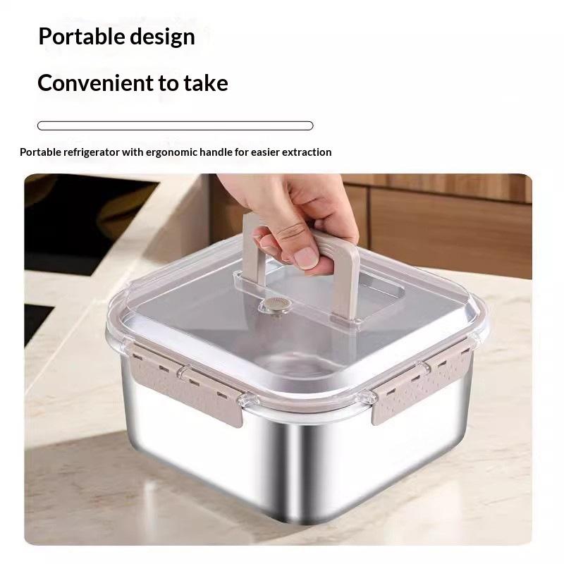 Tragbarer Edelstahl-Lebensmitt – Salad Container Jar Bewertung und Preis