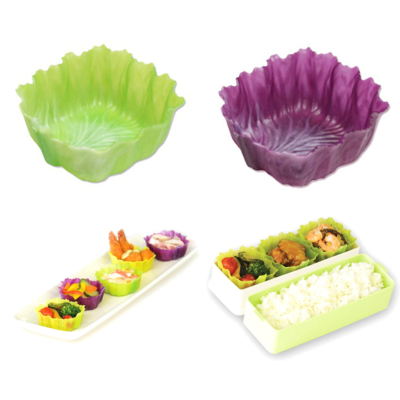 2/4pcs Mittagessen Teiler mikr – Salad Container Jar Bewertung und Preis