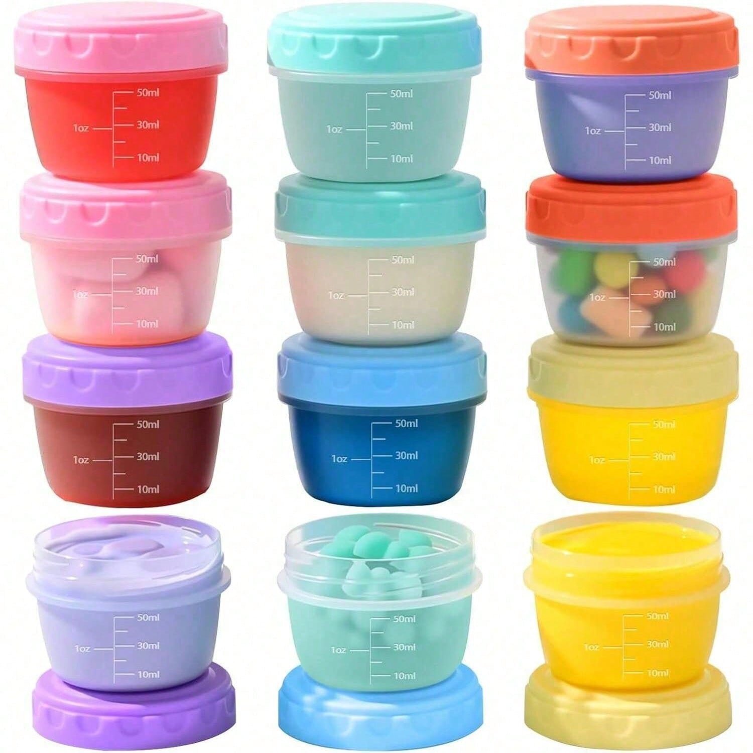 1–6 Stück 2,7 oz Salatdressing – Salad Container Jar Bewertung und Preis