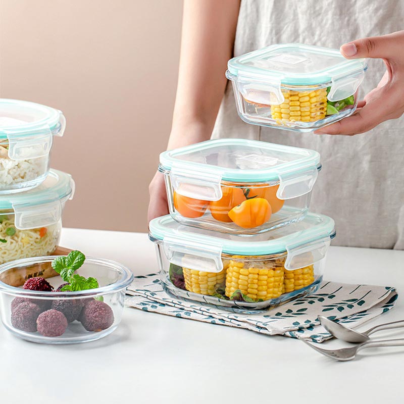 Lunchbox aus Borosilikatglas,  – Meal Prep Kits Bewertung und Preis