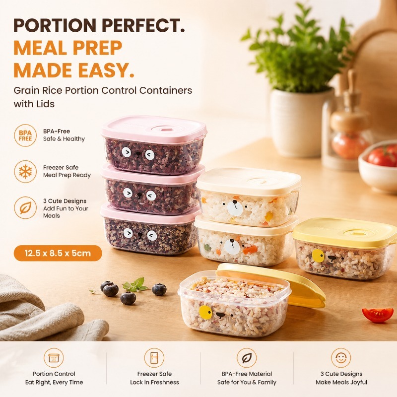 Lebensmittelechter Portionskon – Meal Prep For Weight Loss Bewertung und Preis