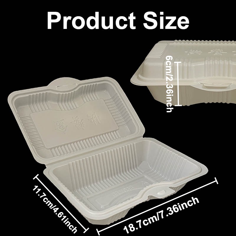 10/20PCS Einweg Mittagessen Bo – Salad Container Jar Bewertung und Preis