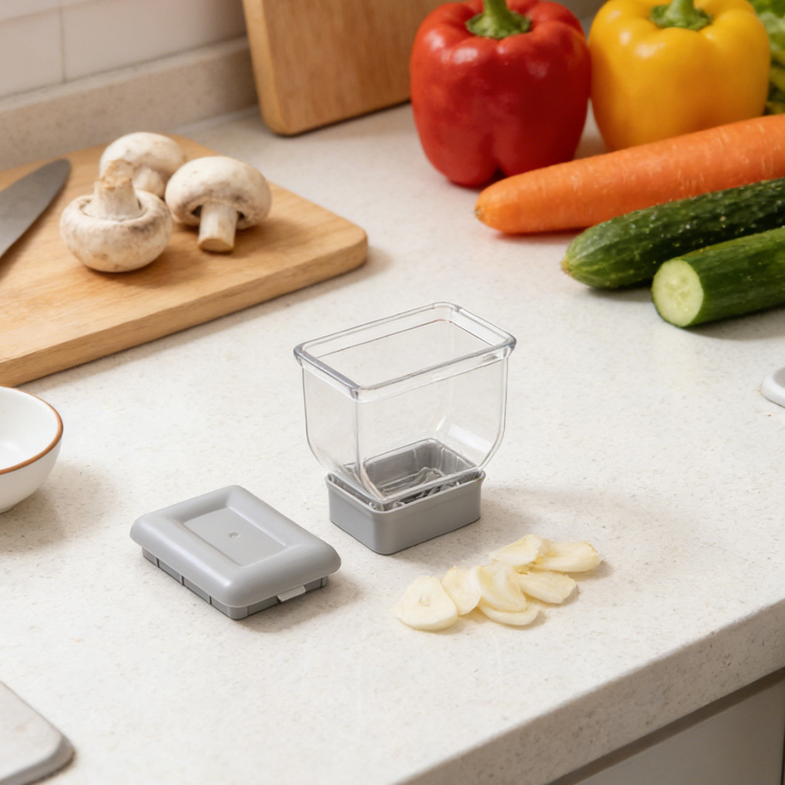 Mini-Knoblauchzerkleinerer, ma – Meal Prep Manual Bewertung und Preis